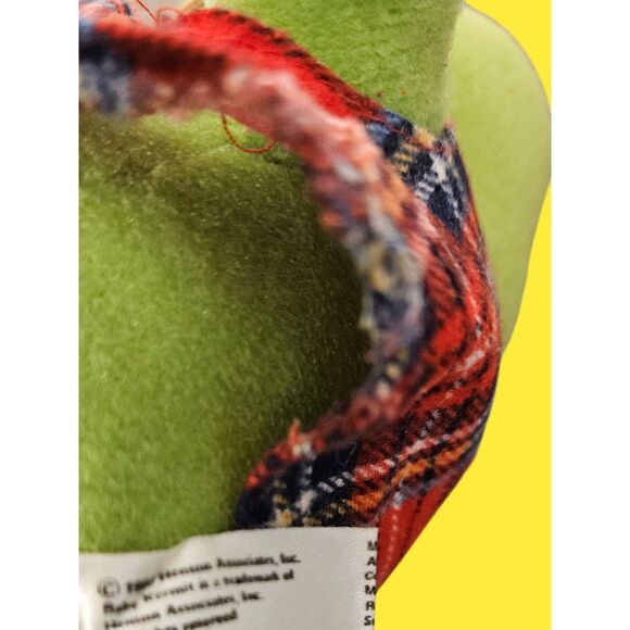 Kermit the Frog Plush Stuff Animal - 1987 -- ITEM #3543 - Picture 6 of 7